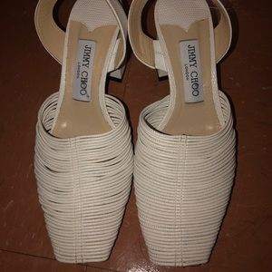 Jimmy choo lizard print sandal